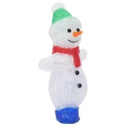 VidaXL LED Christmas Acrylic Snowman Figure Indoor And Outdoor 30cm -VIDAXL DECOR SHOP image 5 328788