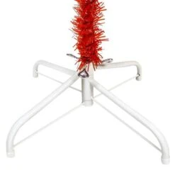 VidaXL Slim Christmas Tree Red 150 Cm -VIDAXL DECOR SHOP image 5 329228