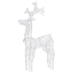 VidaXL Reindeer Christmas Decoration 90 LEDs 60x16x100 Cm Acrylic -VIDAXL DECOR SHOP image 5 329777