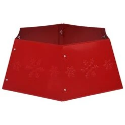 VidaXL Christmas Tree Skirt Red Ø68x25 Cm -VIDAXL DECOR SHOP image 5 331304