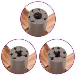 VidaXL Christmas Tree Stand 54x54x16 Cm -VIDAXL DECOR SHOP image 5 331308