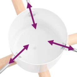 VidaXL Christmas Tree Stand 46x46x21 Cm -VIDAXL DECOR SHOP image 5 343331