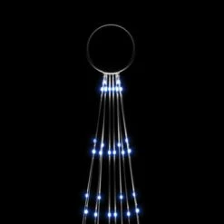 VidaXL Christmas Tree On Flagpole Blue 310 LEDs 300 Cm -VIDAXL DECOR SHOP image 5 343524