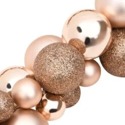 VidaXL Christmas Balls Garland Rose Gold 175 Cm Polystyrene -VIDAXL DECOR SHOP image 5 356134