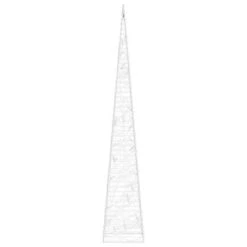 VidaXL Christmas Light Cone 30 LEDs Warm White 60 Cm Acrylic -VIDAXL DECOR SHOP image 5 356282