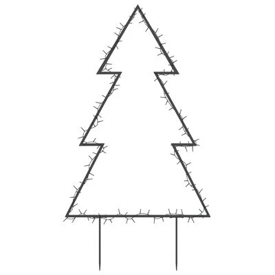 VidaXL Christmas Light Decoration With Spikes Tree 115 LEDs 90 Cm 7 VidaXL Christmas Light Decoration With Spikes Tree 115 LEDs 90 Cm - Image 5