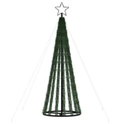 VidaXL Christmas Tree Light Cone 275 LEDs Colourful 180 Cm 21 VidaXL Christmas Tree Light Cone 275 LEDs Colourful 180 Cm -VIDAXL DECOR SHOP image 5 358067
