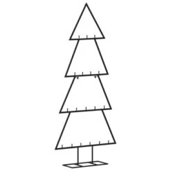 VidaXL Metal Christmas Tree For Decoration Black 90 Cm -VIDAXL DECOR SHOP image 5 359592