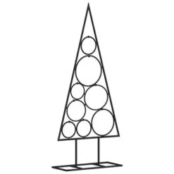 VidaXL Metal Christmas Tree For Decoration Black 60 Cm -VIDAXL DECOR SHOP image 5 359597