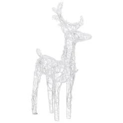 VidaXL Reindeers & Sleigh Christmas Decoration 280x28x55 Cm Acrylic -VIDAXL DECOR SHOP image 6 328530