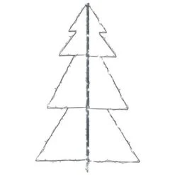 VidaXL Christmas Cone Tree 160 LEDs Indoor And Outdoor 78x120 Cm 19 VidaXL Christmas Cone Tree 160 LEDs Indoor And Outdoor 78x120 Cm -VIDAXL DECOR SHOP image 6 328564