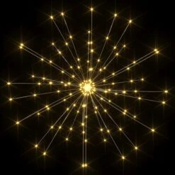 VidaXL Outdoor Christmas Firecrack Lights 4pcs Warm White 20cm 560 LEDs -VIDAXL DECOR SHOP image 6 328598