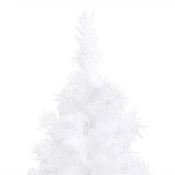 VidaXL Corner Artificial Christmas Tree White 180 Cm PVC -VIDAXL DECOR SHOP image 6 329169
