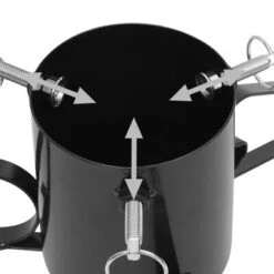 VidaXL Christmas Tree Stand Black 58x58x21 Cm -VIDAXL DECOR SHOP image 6 331319