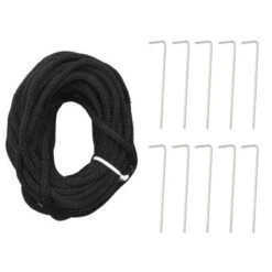 VidaXL Christmas Tree On Flagpole Cold White 310 LEDs 300 Cm -VIDAXL DECOR SHOP image 6 343523