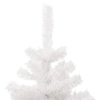 VidaXL Swirl Christmas Tree With Stand And LEDs White 180 Cm PVC 8 VidaXL Swirl Christmas Tree With Stand And LEDs White 180 Cm PVC - Image 6