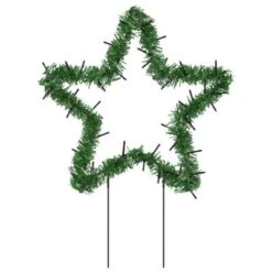 VidaXL Christmas Light Decorations With Spikes 3 Pcs Star 50 LEDs 29 Cm -VIDAXL DECOR SHOP image 6 357726