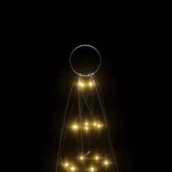 VidaXL Christmas Tree Light On Flagpole 200 LEDs Warm White 180 Cm -VIDAXL DECOR SHOP image 6 358108
