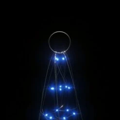 VidaXL Christmas Tree Light On Flagpole 200 LEDs Blue 180 Cm 22 VidaXL Christmas Tree Light On Flagpole 200 LEDs Blue 180 Cm -VIDAXL DECOR SHOP image 6 358111