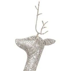 VidaXL Christmas Reindeers 6 Pcs Gold Warm White Mesh -VIDAXL DECOR SHOP image 7 3154246