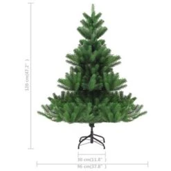 VidaXL Nordmann Fir Artificial Christmas Tree Green 120 Cm 15 VidaXL Nordmann Fir Artificial Christmas Tree Green 120 Cm -VIDAXL DECOR SHOP image 7 328428