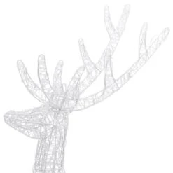 VidaXL XXL Acrylic Christmas Reindeer 250 LED 180 Cm Colourful -VIDAXL DECOR SHOP image 7 329788