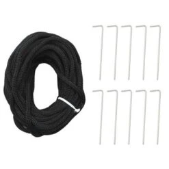 VidaXL Christmas Tree On Flagpole Blue 310 LEDs 300 Cm -VIDAXL DECOR SHOP image 7 343524