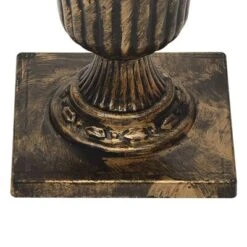 VidaXL Swirl Christmas Tree With Pot And LEDs White 120 Cm PVC -VIDAXL DECOR SHOP image 7 344652