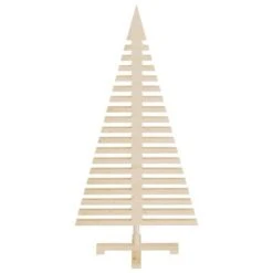 VidaXL Wooden Christmas Trees For Decoration 3 Pcs Solid Wood Pine -VIDAXL DECOR SHOP image 8 3200672
