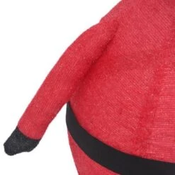 VidaXL Decorative Christmas Santa Claus Figure LED Luxury Fabric 90cm -VIDAXL DECOR SHOP image 8 328498