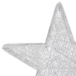 VidaXL Christmas Decoration Stars 3 Pcs Silver Mesh LED Outdoor Indoor -VIDAXL DECOR SHOP image 8 329776