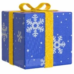 VidaXL Lighted Christmas Boxes 3 Pcs 64 LEDs Warm White -VIDAXL DECOR SHOP image 8 356245