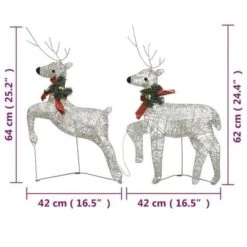 VidaXL Christmas Reindeers 6 Pcs Gold 120 LEDs -VIDAXL DECOR SHOP image 9 3154265