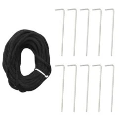 VidaXL Christmas Tree Light On Flagpole 550 LEDs Warm White 300 Cm -VIDAXL DECOR SHOP image 9 358124